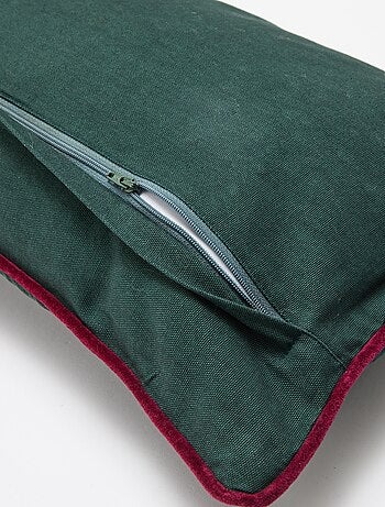 Capa de almofada de Natal em algodão 30 x 50 cm