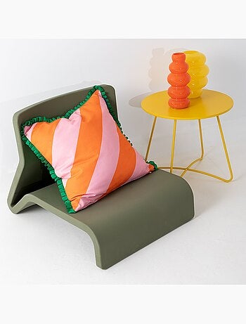 Capa de almofada decorativa Color pop "Happyfriday