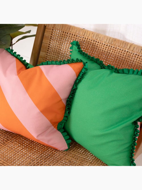 Capa de almofada decorativa Color pop "Happyfriday" - Kiabi