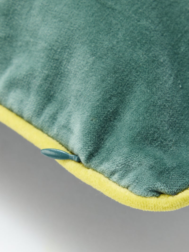Capa de almofada em veludo (30x50 cm) - Kiabi Home Cinza - Kiabi