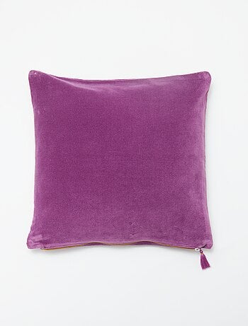 Capa de almofada de veludo (45 x 45 cm)