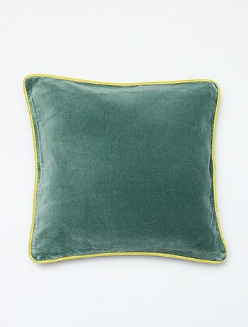 Capa de almofada em veludo (45x45 cm) - Kiabi Home
