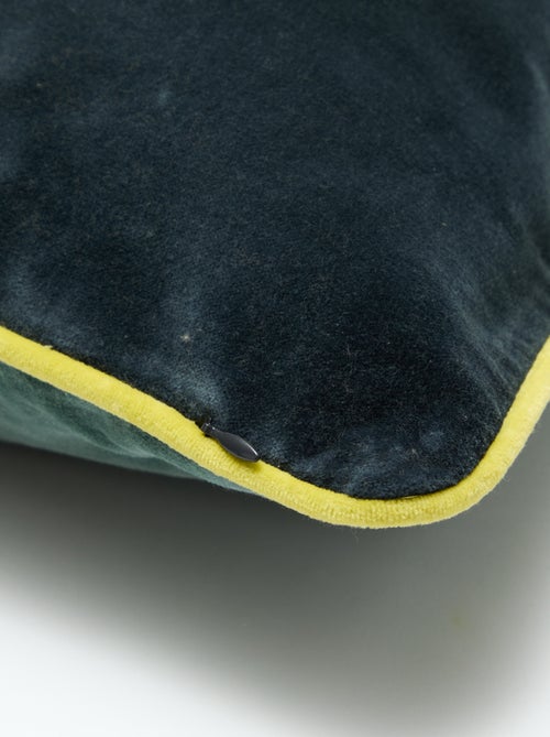 Capa de almofada em veludo (45x45 cm) - Kiabi Home - Kiabi