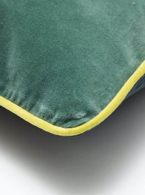 Capa de almofada em veludo (45x45 cm) - Kiabi Home - Kiabi