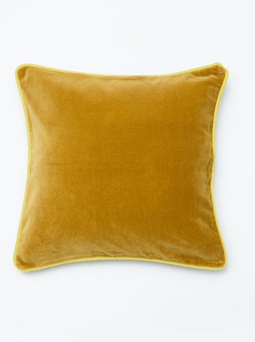 Capa de almofada em veludo (45x45 cm) - Kiabi Home - Kiabi