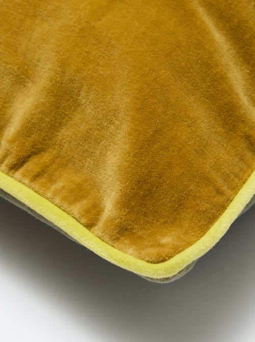 Capa de almofada em veludo (45x45 cm) - Kiabi Home - Kiabi