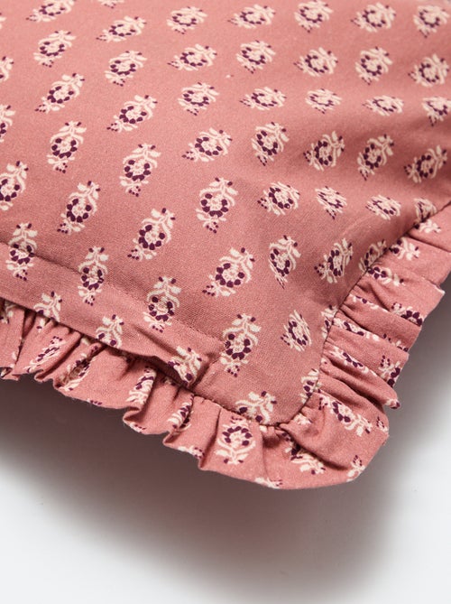 Capa de almofada em veludo e estampada (30x50 cm) - Kiabi Home - Kiabi