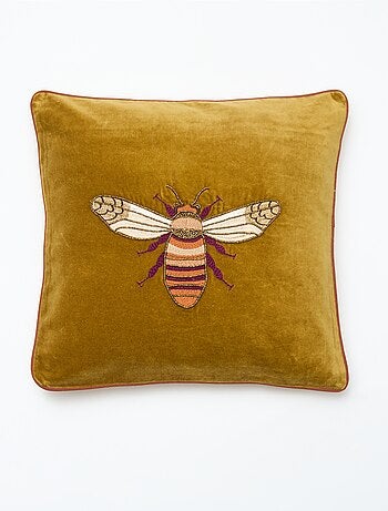 Capa de almofada fantasia em veludo (45x45 cm) - Kiabi Home
