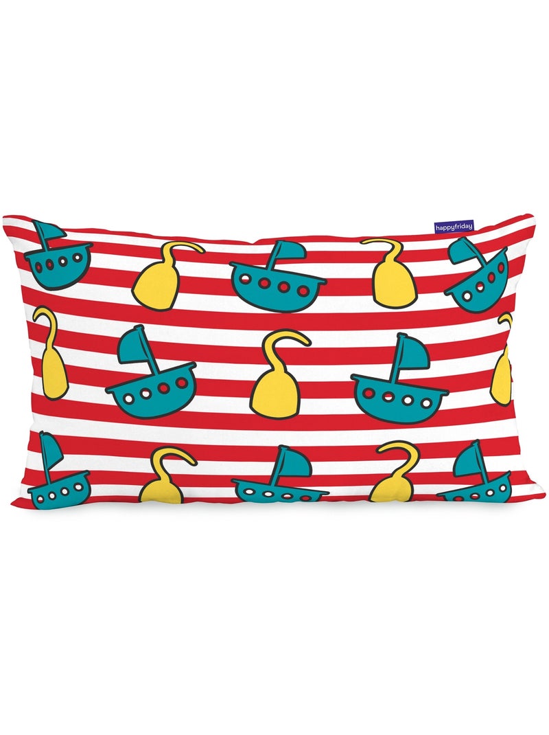 Capa de almofada Flying boy "Happyfriday" Multicolorido - Kiabi