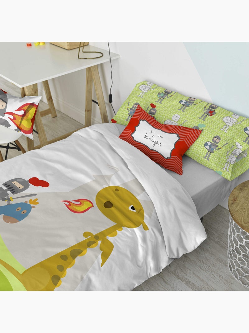 Capa de almofada Knight "Happyfriday" Multicolorido - Kiabi