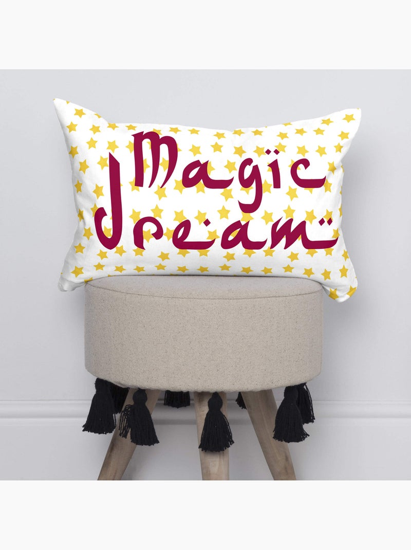Capa de almofada Magic rug "Happyfriday" Multicolorido - Kiabi