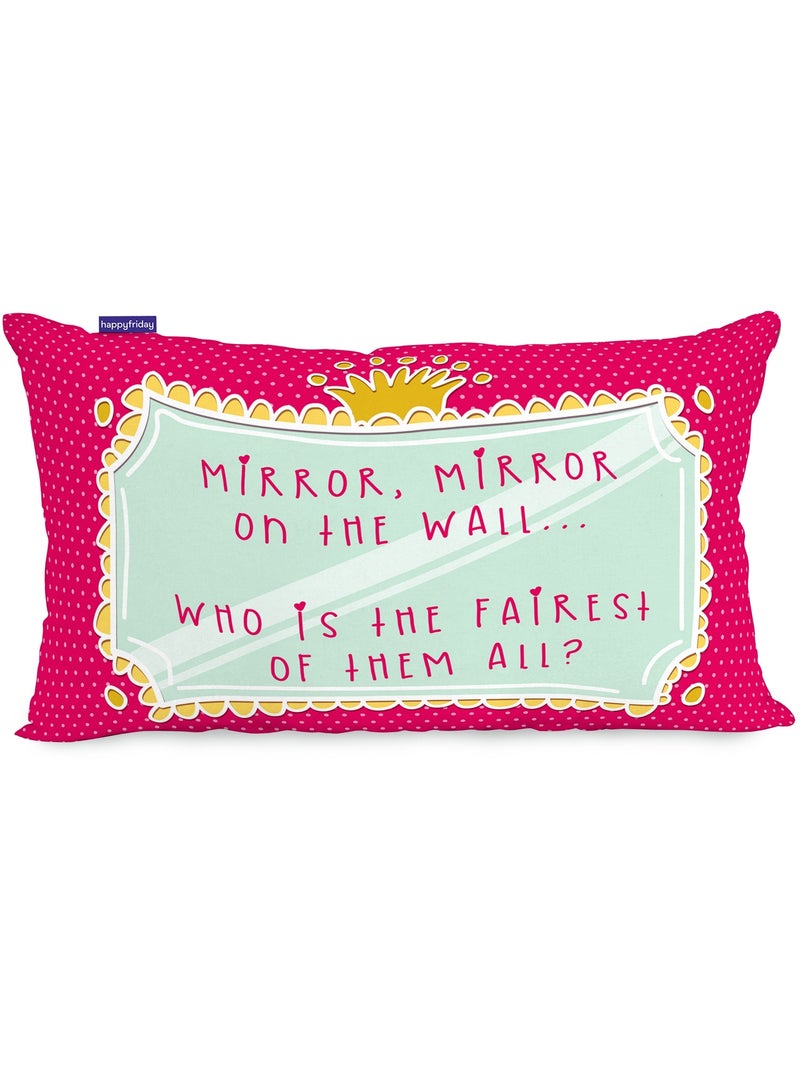 Capa de almofada Mirror mirror "Happyfriday" Multicolorido - Kiabi