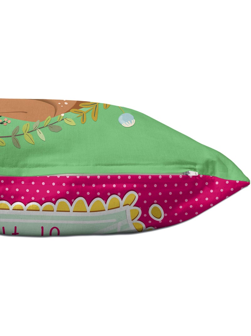 Capa de almofada Mirror mirror "Happyfriday" Multicolorido - Kiabi