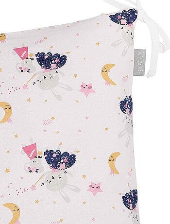 Capa de almofada modular em algodão para amarrar | sevira kids