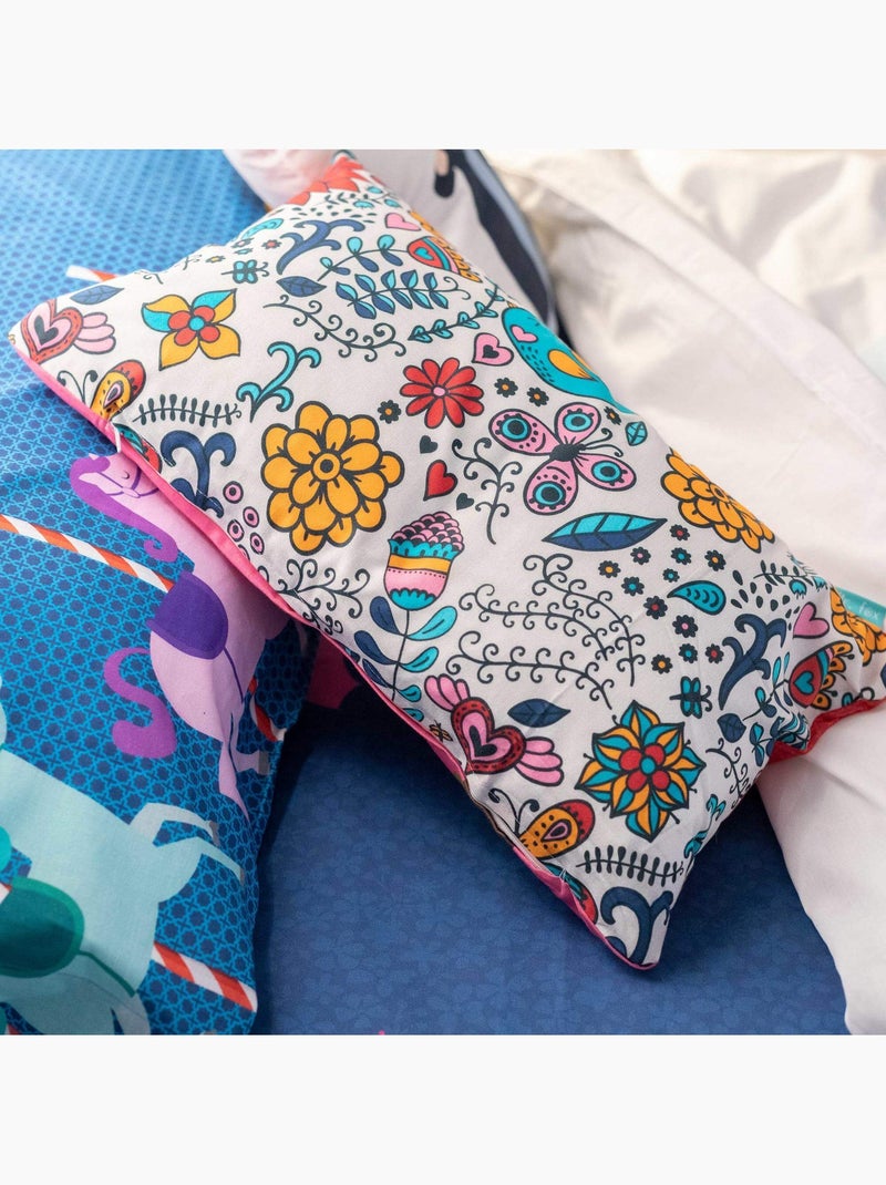 Capa de almofada Nanny "Happyfriday" Multicolorido - Kiabi