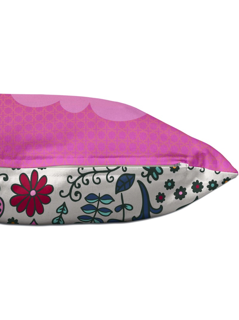 Capa de almofada Nanny "Happyfriday" Multicolorido - Kiabi