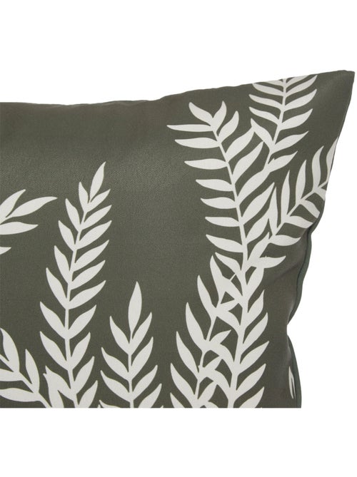 Capa de almofada para exterior com padrão vegetal - Kiabi