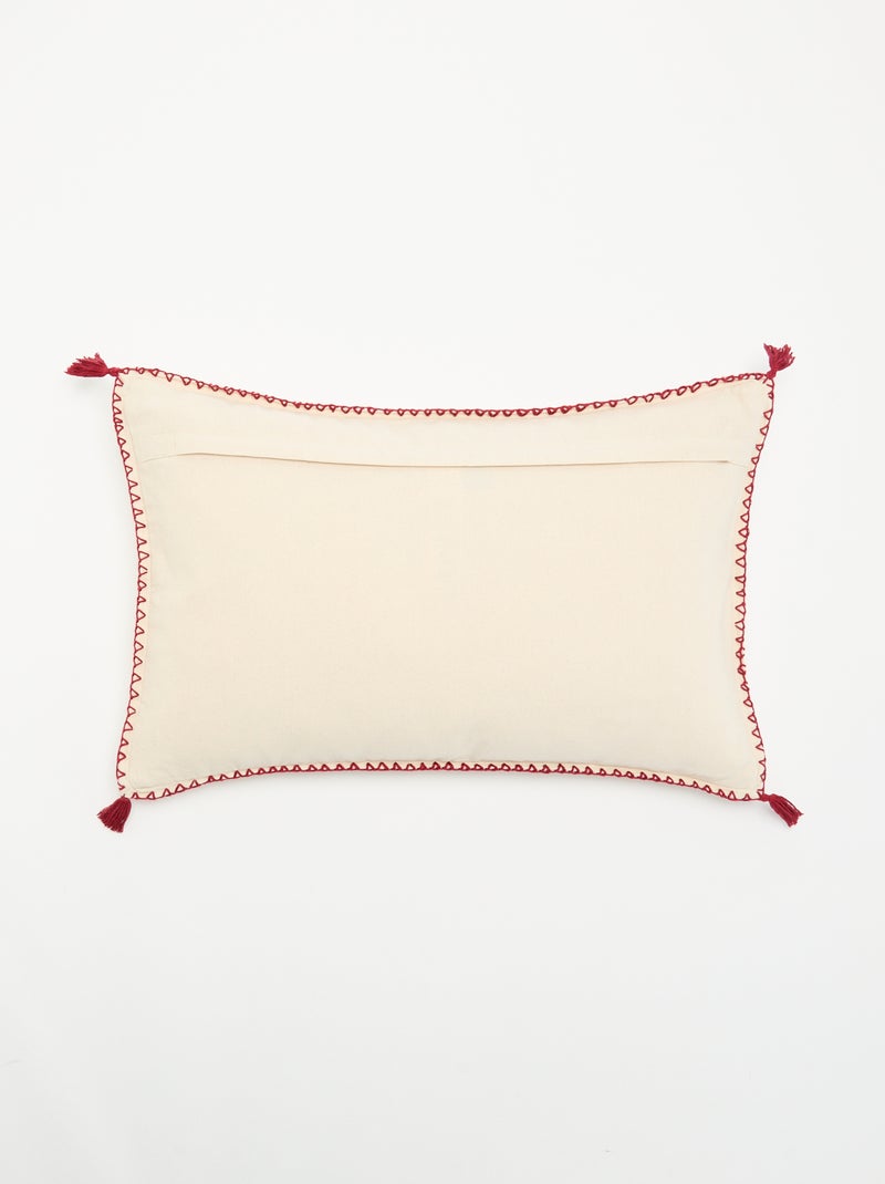 Capa de almofada para o Natal - KIABI Home Cru - Kiabi