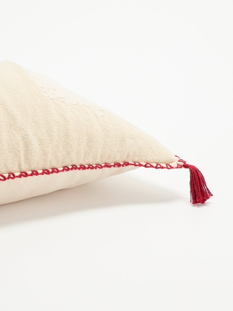 Capa de almofada para o Natal - KIABI Home Cru - Kiabi
