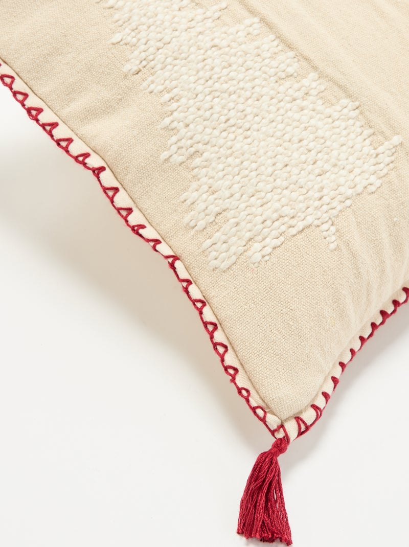 Capa de almofada para o Natal - KIABI Home Cru - Kiabi