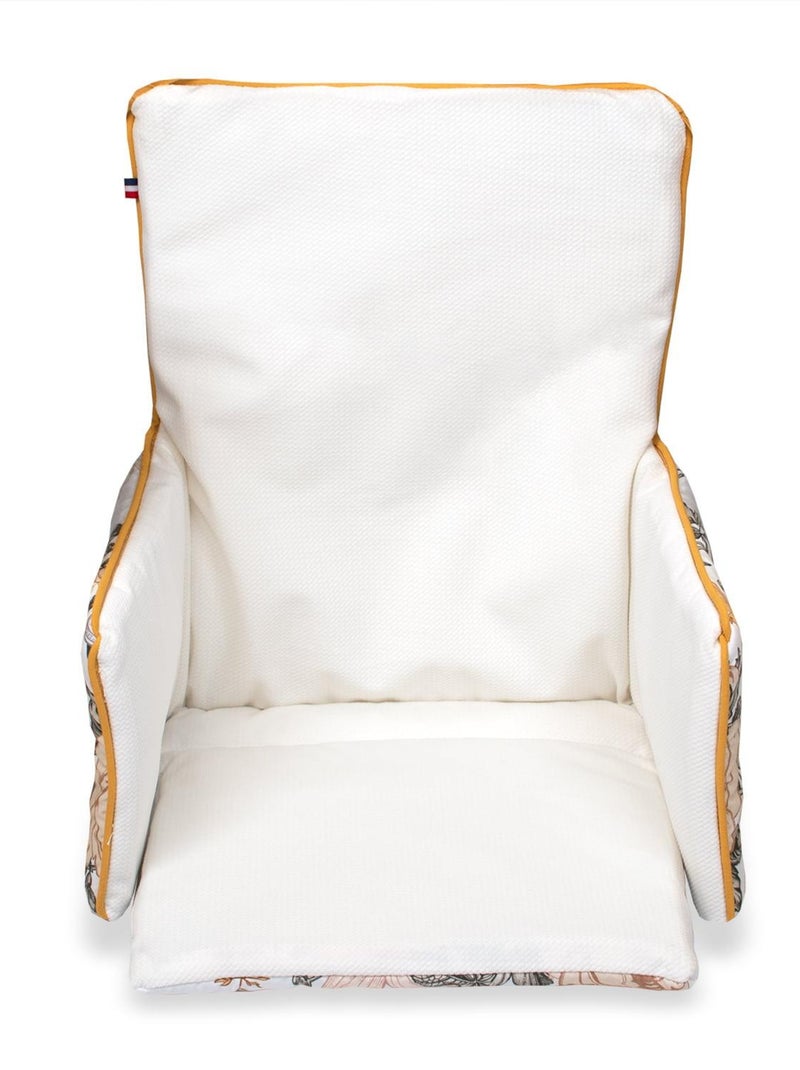 Capa de almofada reversível para cadeira alta de bebê em algodão | sevira kids Multicolorido - Kiabi