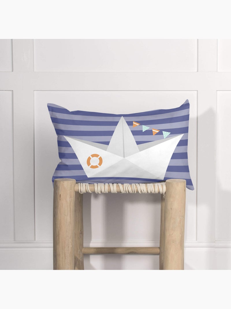Capa de almofada Sailor "Happyfriday" Multicolorido - Kiabi