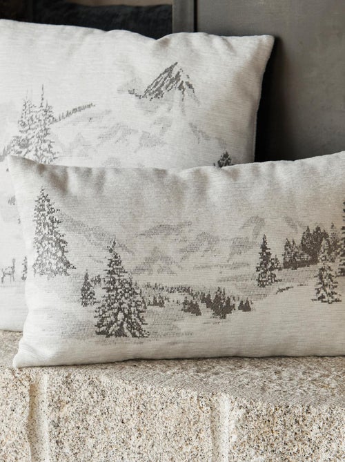 Capa de almofada snowy firs - Kiabi