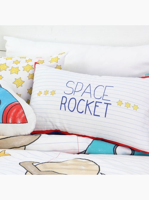 Capa de almofada Space rocket "Happyfriday" - Kiabi