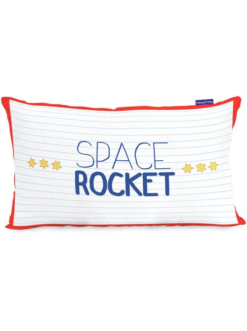 Capa de almofada Space rocket "Happyfriday" - Kiabi