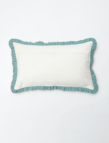 Capa de almofada vichy (50x30 cm) - Kiabi Home