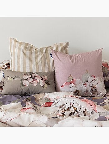 Capa de almofada white peonies "happyfriday