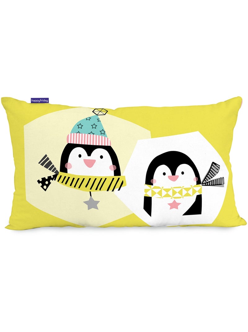 Capa de almofada Winter "Happyfriday" Multicolorido - Kiabi