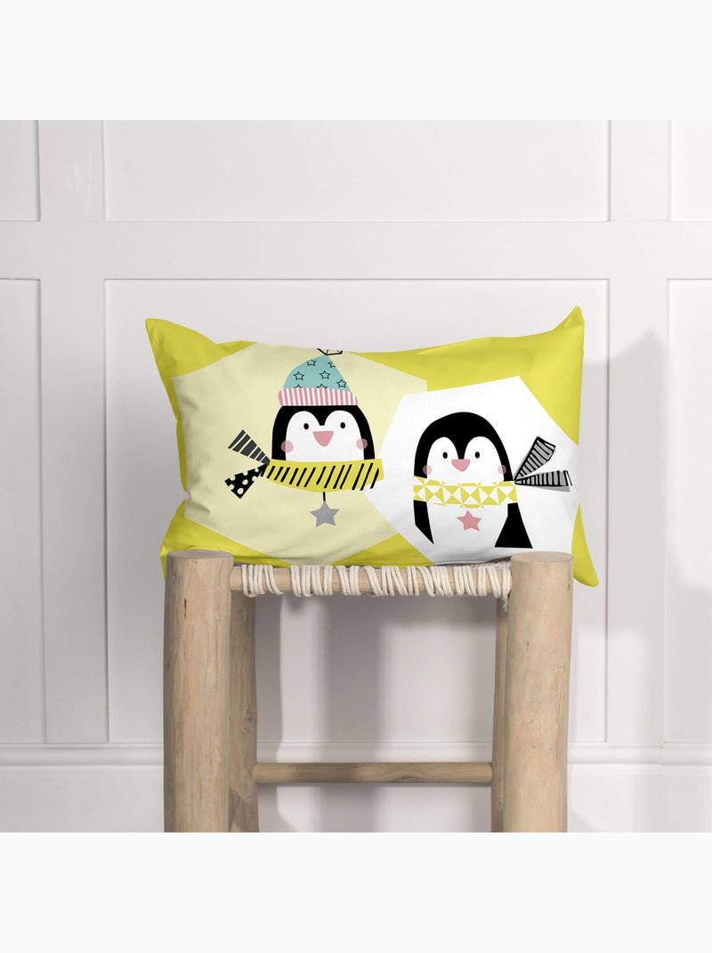 Capa de almofada Winter "Happyfriday" Multicolorido - Kiabi