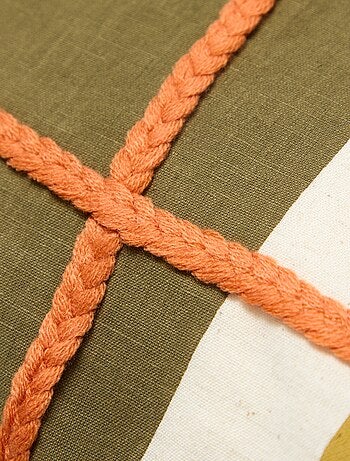 Capa de almofada 'xadrez'