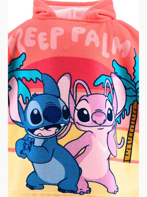 Capa de banho a capuz lilo & stitch rosa menina | licença oficial - Kiabi Capa de banho a capuz lilo & stitch rosa menina | licença oficial - Kiabi