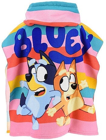 Capa de banho bluey menina | licença oficial