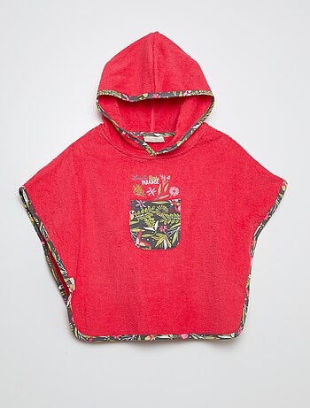 Capa de banho com capuz e estampado 'Petit Béguin'
