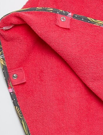 Capa de banho com capuz e estampado 'Petit Béguin'