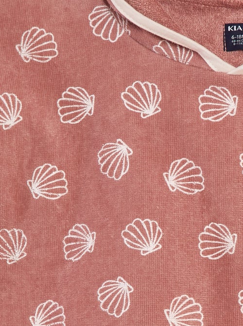 Capa de banho com capuz - Kiabi