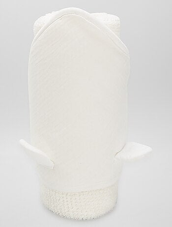 Capa de banho em felpa