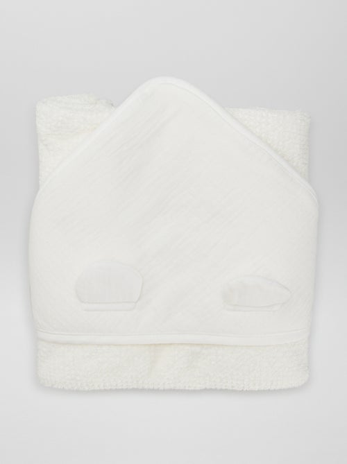 Capa de banho em felpa - Kiabi