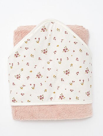Capa de banho em felpa estampada - 75 x 75 cm