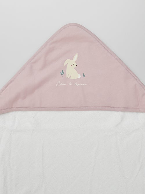 Capa de banho em felpa - Kiabi