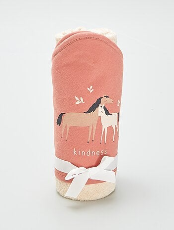 Capa de banho em felpa