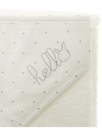 Capa de banho em felpo 'estrelas' - Kiabi