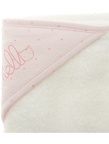 Capa de banho em felpo 'estrelas' - Kiabi