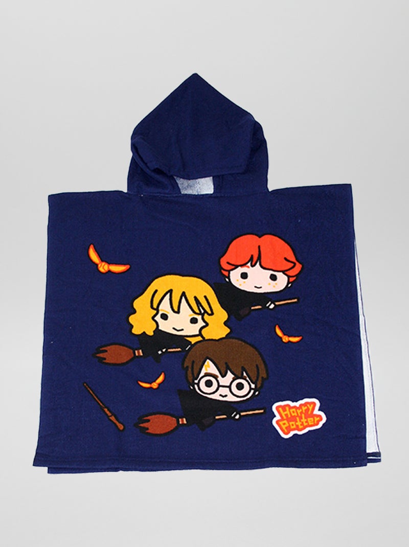 Capa de banho 'Harry Potter' Azul Marinho - Kiabi