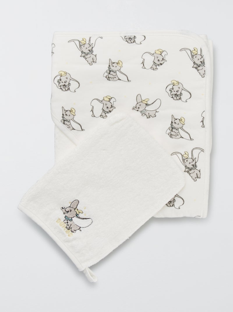 Capa de banho + luva de banho 'Dumbo' Dumbo - Kiabi