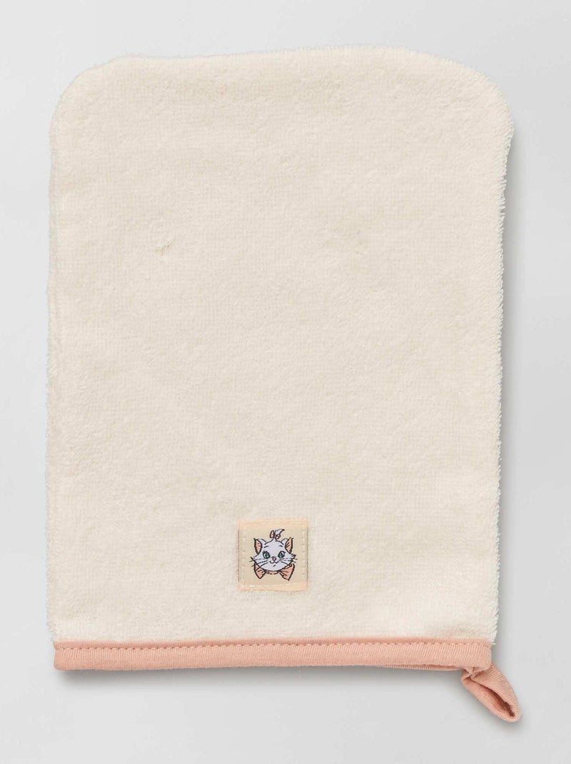 Capa de banho + luva de banho ROSA - Kiabi