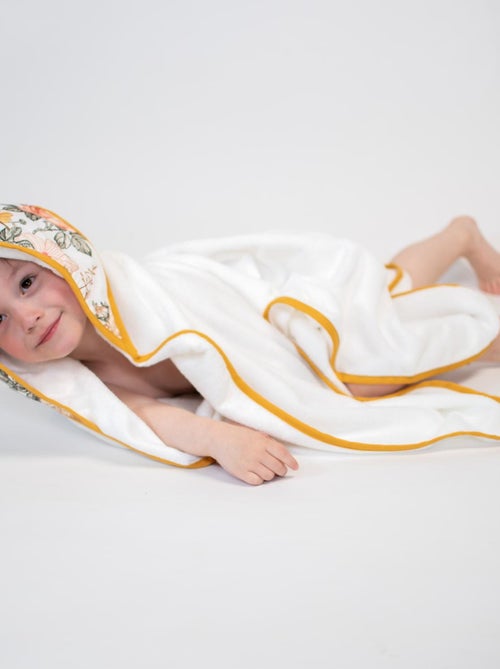 Capa de banho para bebé em algodão e bambu | sevira kids - Kiabi Capa de banho para bebé em algodão e bambu | sevira kids - Kiabi